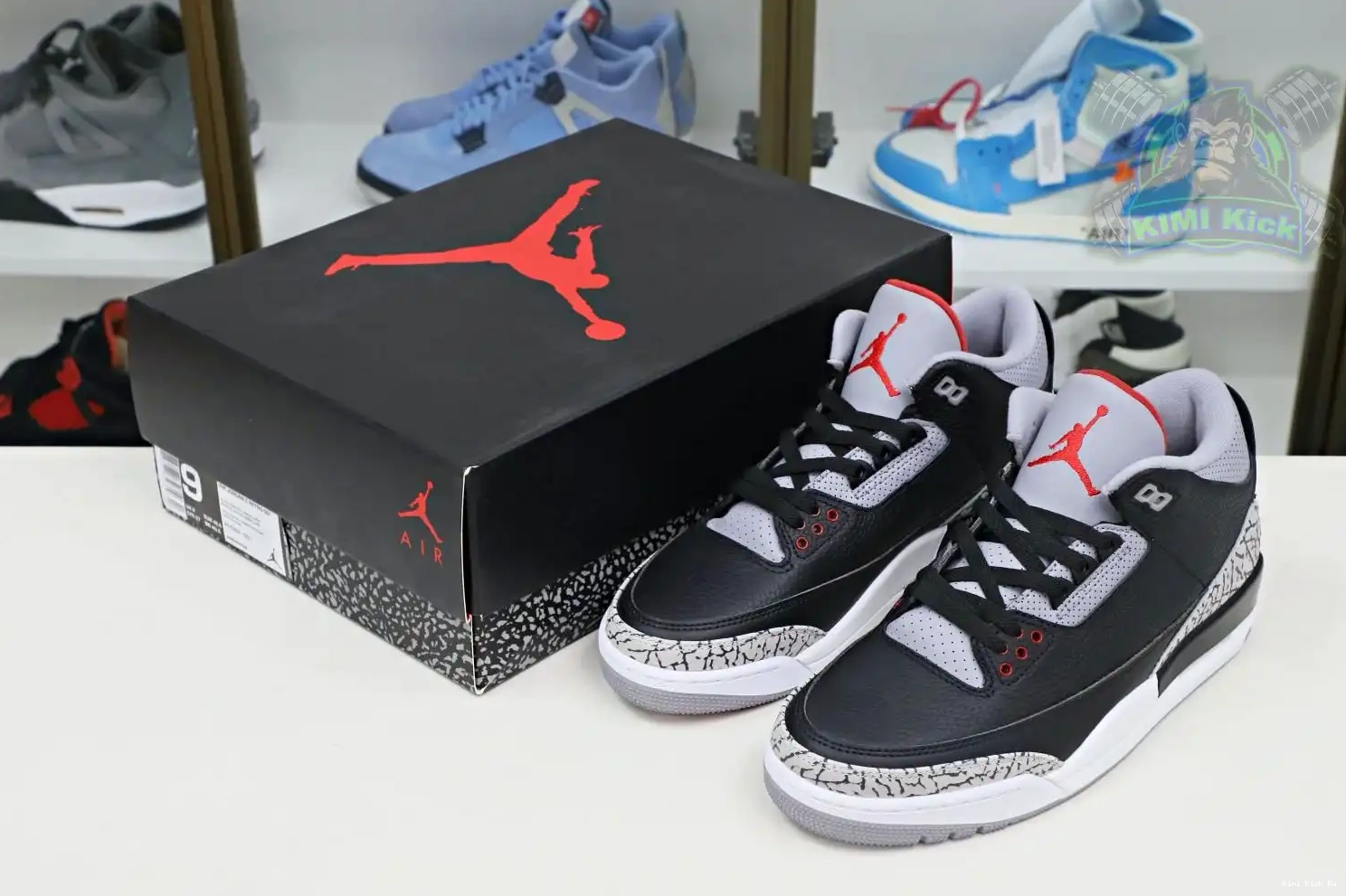  3 Jordan Jordan Kimikick Air 2018（854262-001） blackcement retro 0323